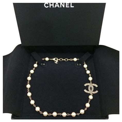 collier chanel avec perle|Chanel collier homme.